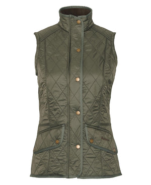 Barbour Cavalry Quilted Olive Gilet