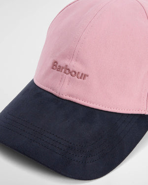 Barbour Cynthia Pink & Navy Cap