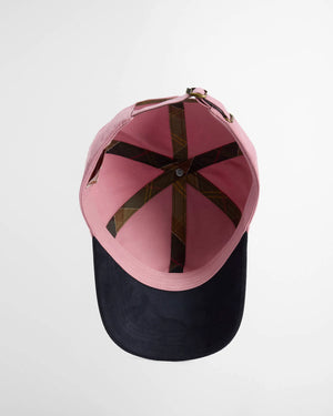 Barbour Cynthia Pink & Navy Cap