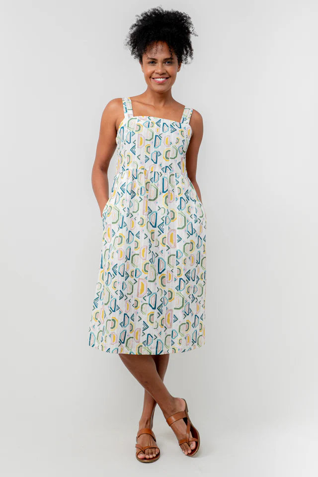 Lily & Me White Carrie Dress Aveline