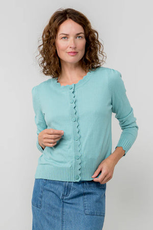 Lily & Me Ocean Lucy Cardigan Plain