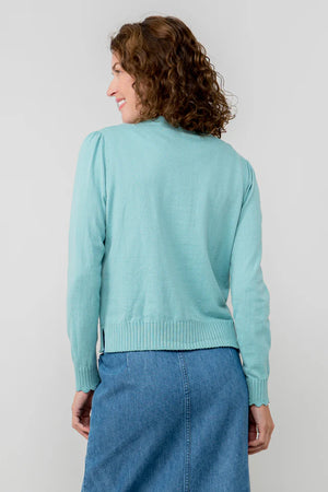 Lily & Me Ocean Lucy Cardigan Plain