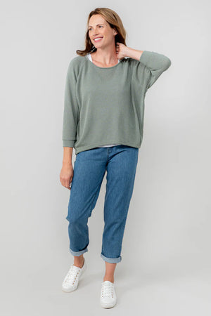 Lily & Me Sage Laburnum Top