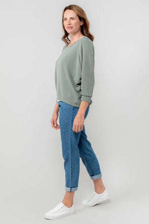 Lily & Me Sage Laburnum Top