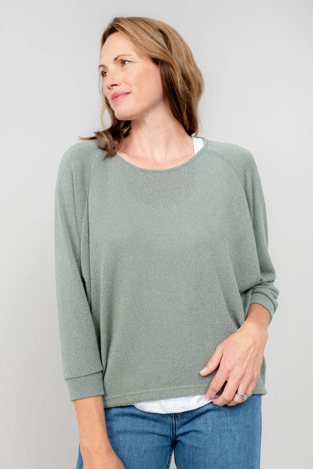 Lily & Me Sage Laburnum Top