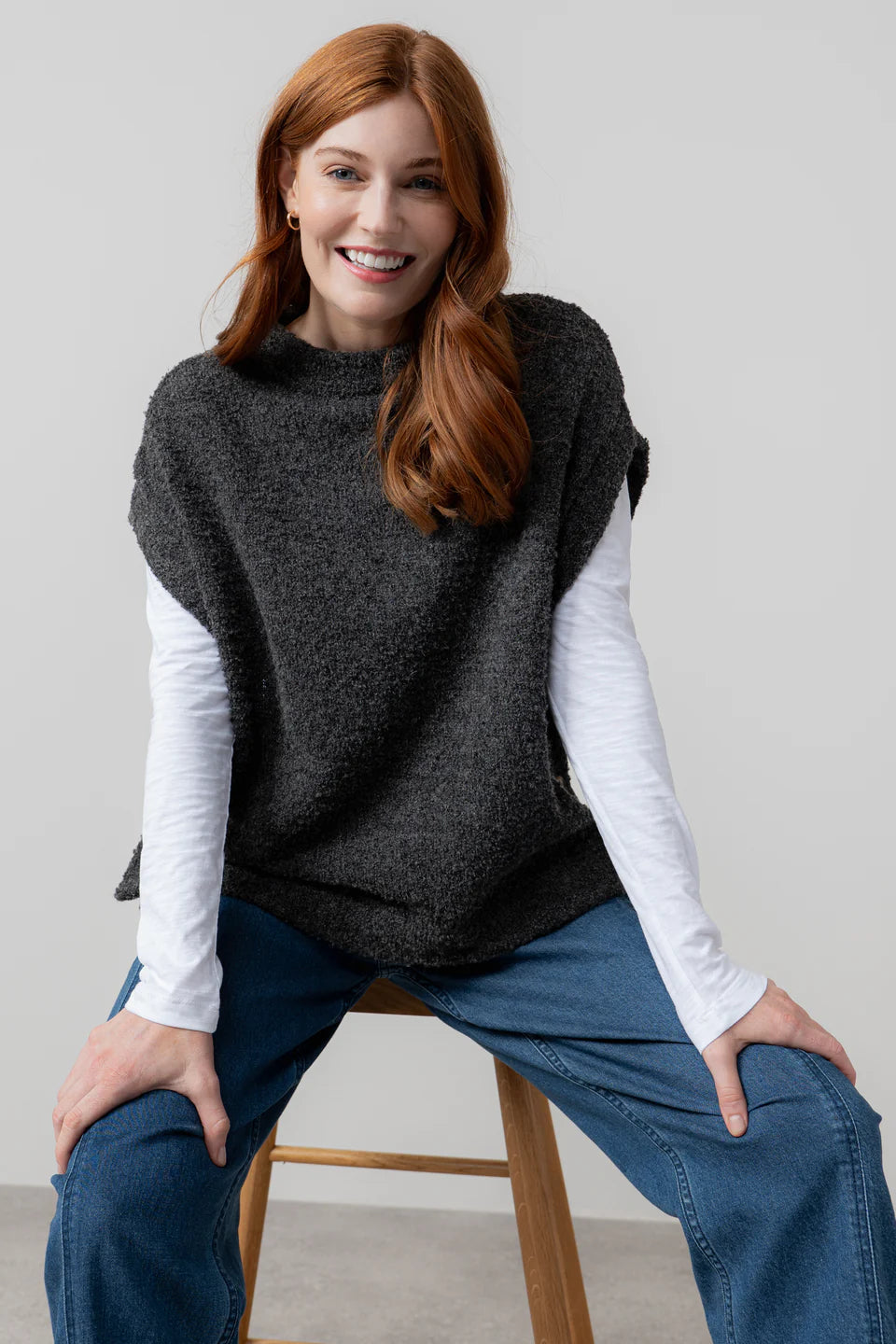 Lily & Me Charcoal Tabitha Tank