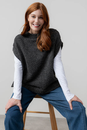 Lily & Me Charcoal Tabitha Tank