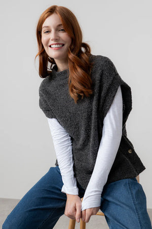 Lily & Me Charcoal Tabitha Tank