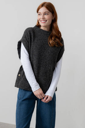 Lily & Me Charcoal Tabitha Tank