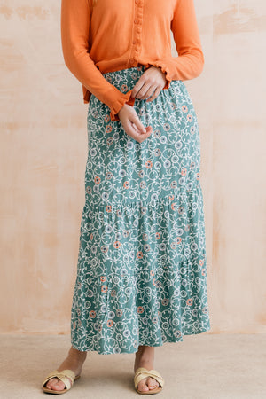 Lily & Me Sea Holly Ocean Evie Skirt