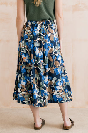 Lily & Me Navy St Ives Skirt
