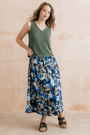 Lily & Me Navy St Ives Skirt