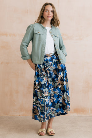 Lily & Me Navy St Ives Skirt