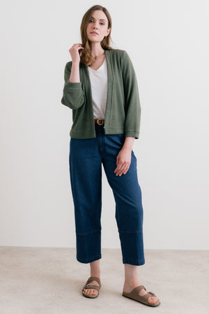 Lily & Me Denim Clarissa Tapered Trousers