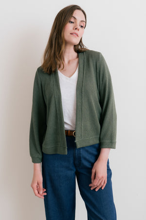 Lily & Me Laurel Shore Plain Knit Cardigan