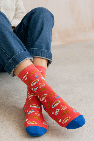 Lily & Me Perfect Breakfast Ankle Sock
