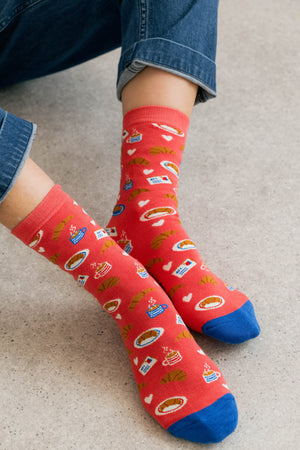 Lily & Me Perfect Breakfast Ankle Sock
