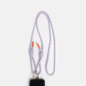 Caroline Gardner Lilac and Orange Crossbody Phone Strap