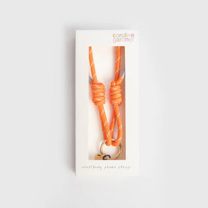 Caroline Gardner Orange and Blue Crossbody Phone Strap
