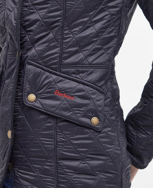 Barbour Cavalry Polarquilt Navy Jacket