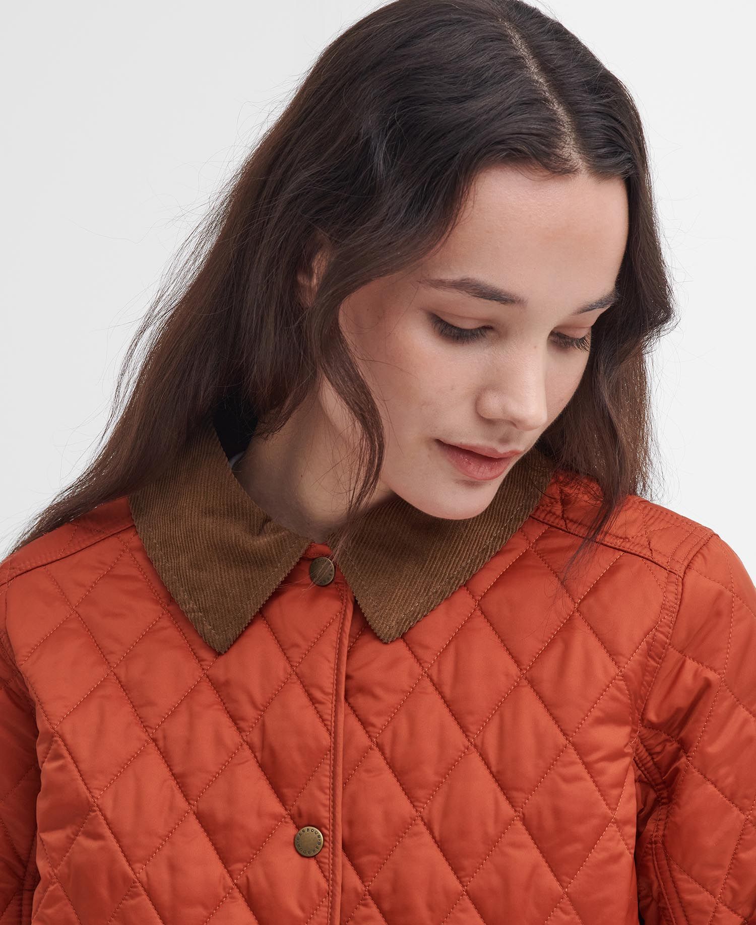 Barbour Annandale Spiced Pumpkin Quilted Jacket