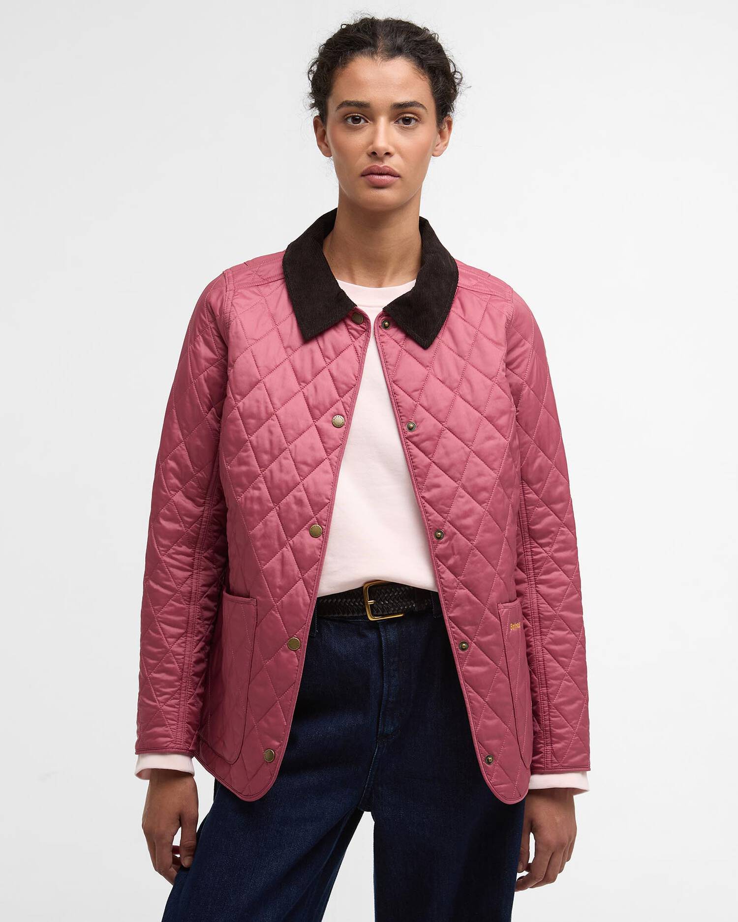 Barbour Annandale Wildberry Quilted Jacket