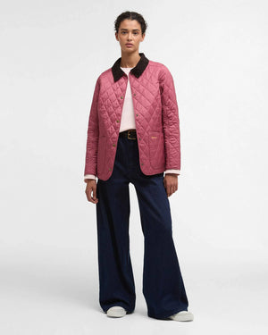 Barbour Annandale Wildberry Quilted Jacket