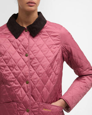 Barbour Annandale Wildberry Quilted Jacket