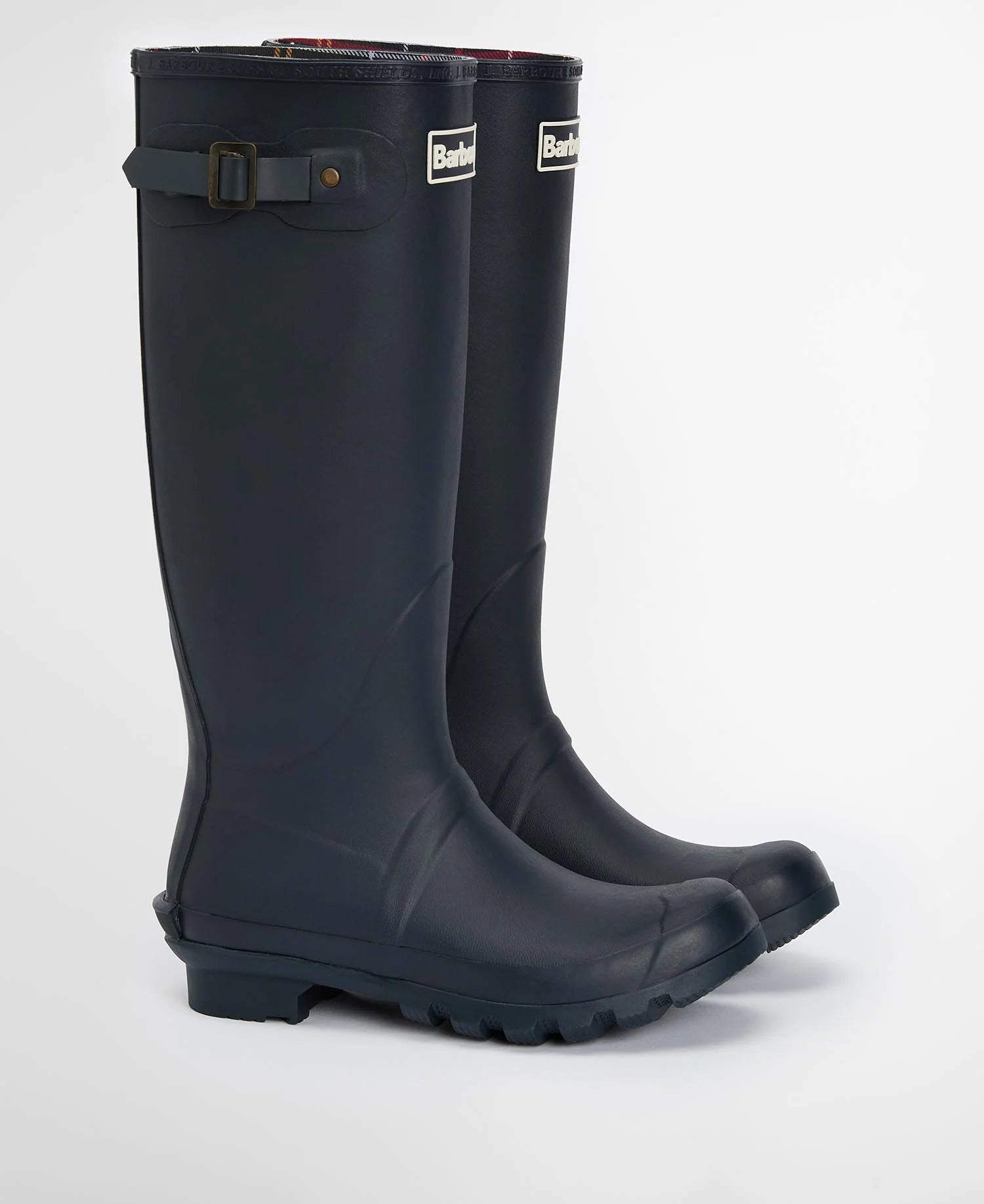 Babour Bede Navy Wellington Boots