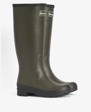 Barbour Abbey Olive Tall Wellingtons Boots