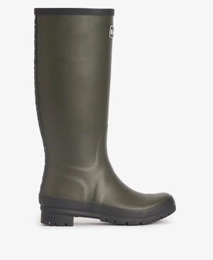 Barbour Abbey Olive Tall Wellingtons Boots