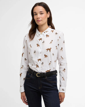 Barbour Safari Relaxed Long-Sleeved Dogs Shirt