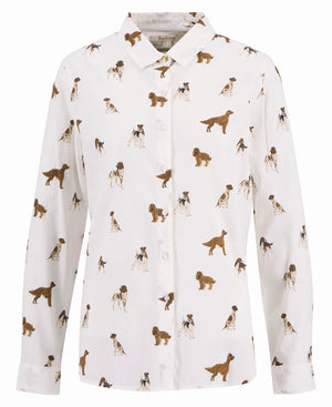 Barbour Safari Relaxed Long-Sleeved Dogs Shirt