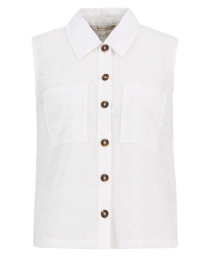 Barbour Melody White Shirt