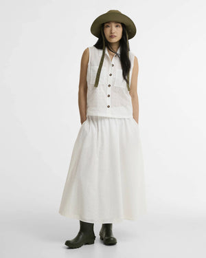 Barbour Melody White Shirt