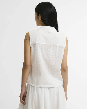 Barbour Melody White Shirt
