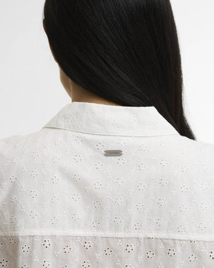 Barbour Melody White Shirt