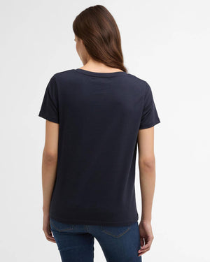 Barbour Clover Navy T-Shirt