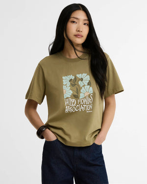 Barbour Bleached Olive Selena T-Shirt