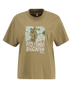 Barbour Bleached Olive Selena T-Shirt