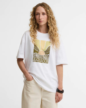Barbour White Melody T-Shirt