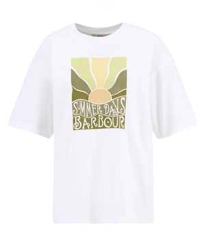 Barbour White Melody T-Shirt