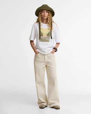 Barbour White Melody T-Shirt