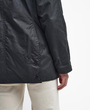 Barbour Beadnell® Sage Waxed Jacket