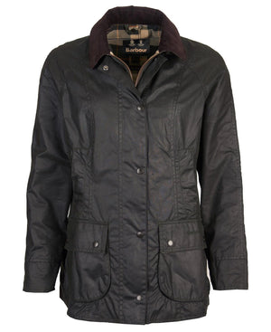 Barbour Beadnell® Sage Waxed Jacket