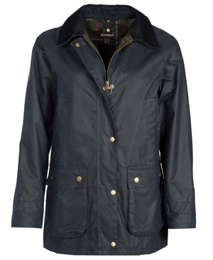 Barbour Acorn Wax Jacket Navy