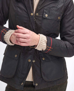 Barbour Solway Olive Waxed Jacket