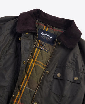 Barbour Solway Olive Waxed Jacket