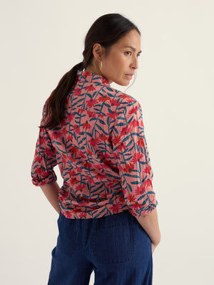 Seasalt Echinacea Stems Rosehip Larissa Shirt