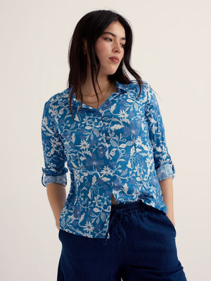 Seasalt Winding Meadow Sailboats Larissa Shirt